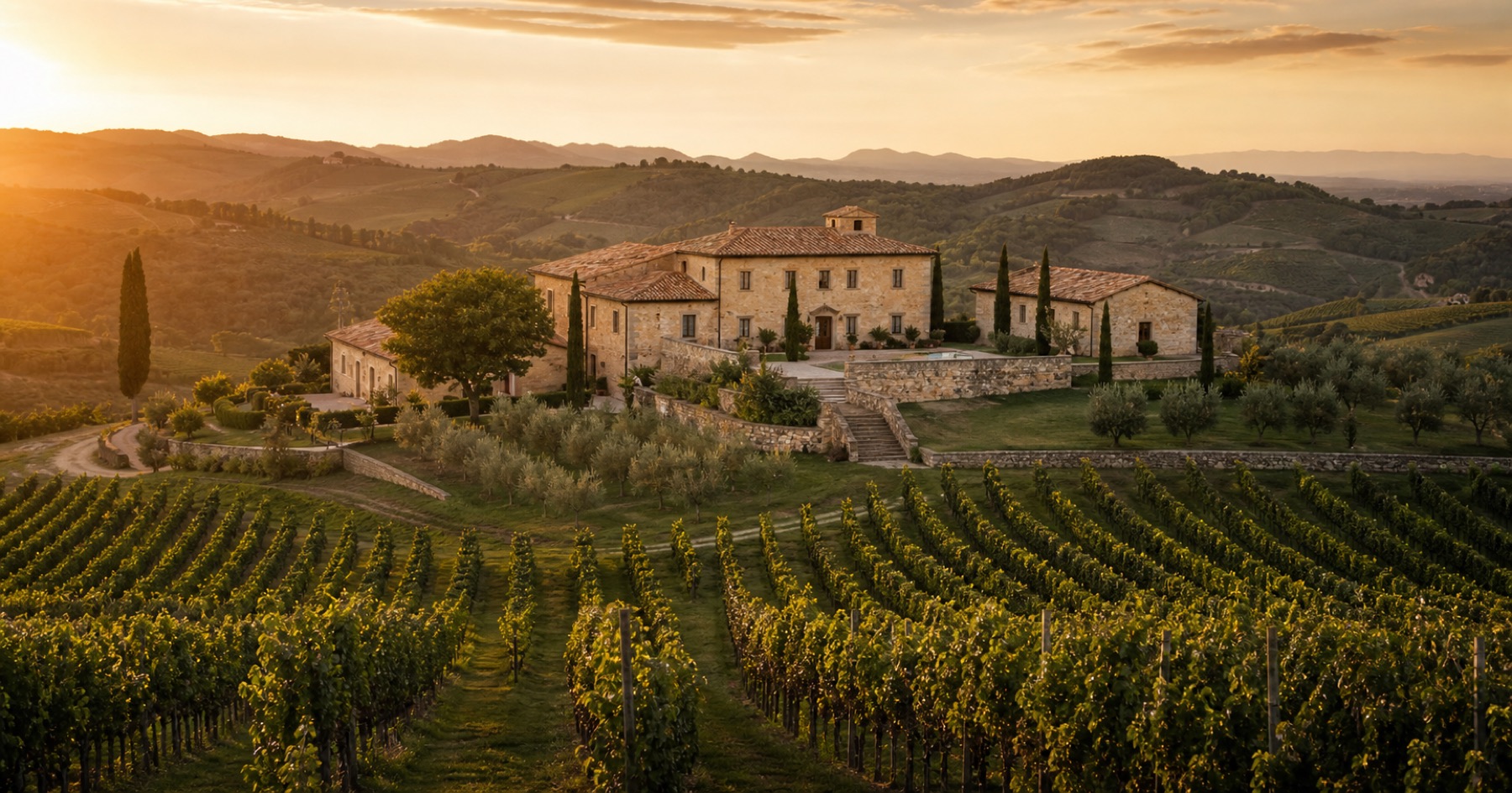 Relais di lusso tra i vigneti delle colline romagnole